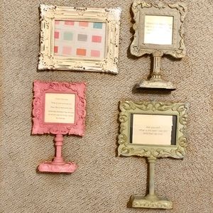 Shabby chic picture frames